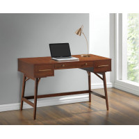 Coaster Furniture 800744 3-drawer Writing Desk Walnut